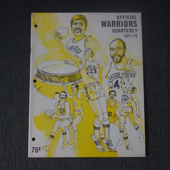 Vintage Official Warriors Quarterly 1971-72 - Picture 1 of 15